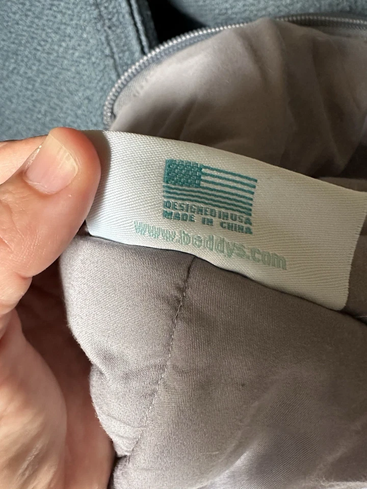 BEDDY’S Gray Queen All In One Bed In A Bag System Zipper Set Dorms RVS Bunks EUC - Image 3 of 4