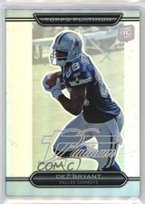 2010 Topps Platinum Rookie Variations Dez Bryant #152 he0