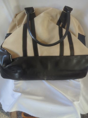 Satchel From Lancome Tan Suede Dark Leather - Picture 3 of 3