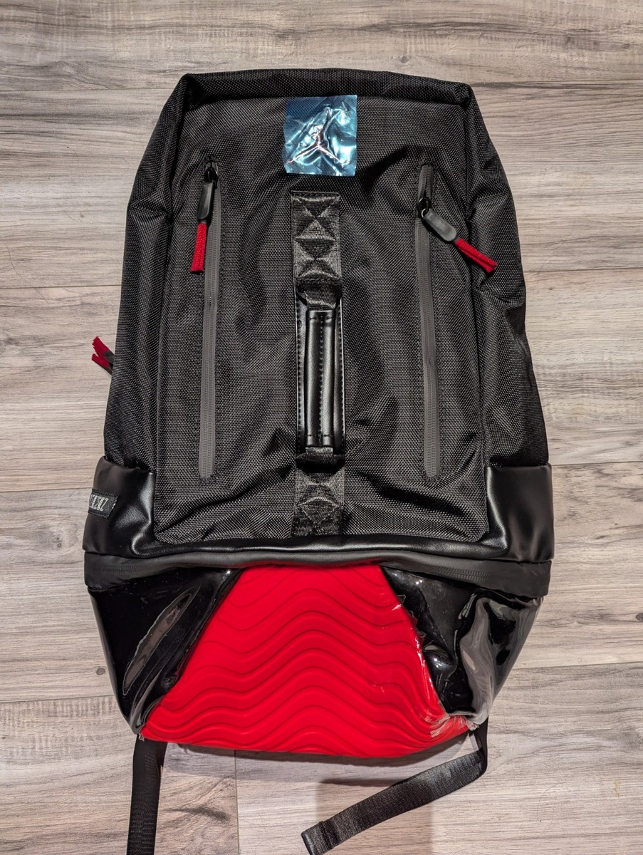 Air Jordan 11 Retro Bred Backpack (Black Red)