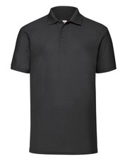Image of Fruit of the Loom Plain 65/35 Polyester/Cotton Short Sleeve Polo Shirt S-5XL