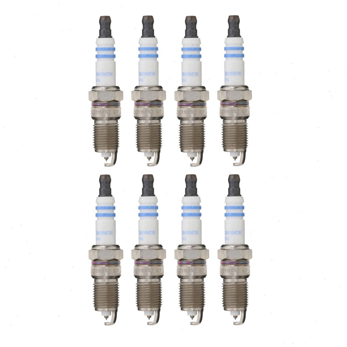 8 pc Bosch Double Iridium Spark Plugs for 2007 Chevrolet Silverado 3500 io