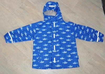Kinder Regenjacke  Hai  von Playshoes Gr. 116