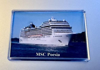 MSC Cruises MSC POESIA großer Kühlschrankmagnet