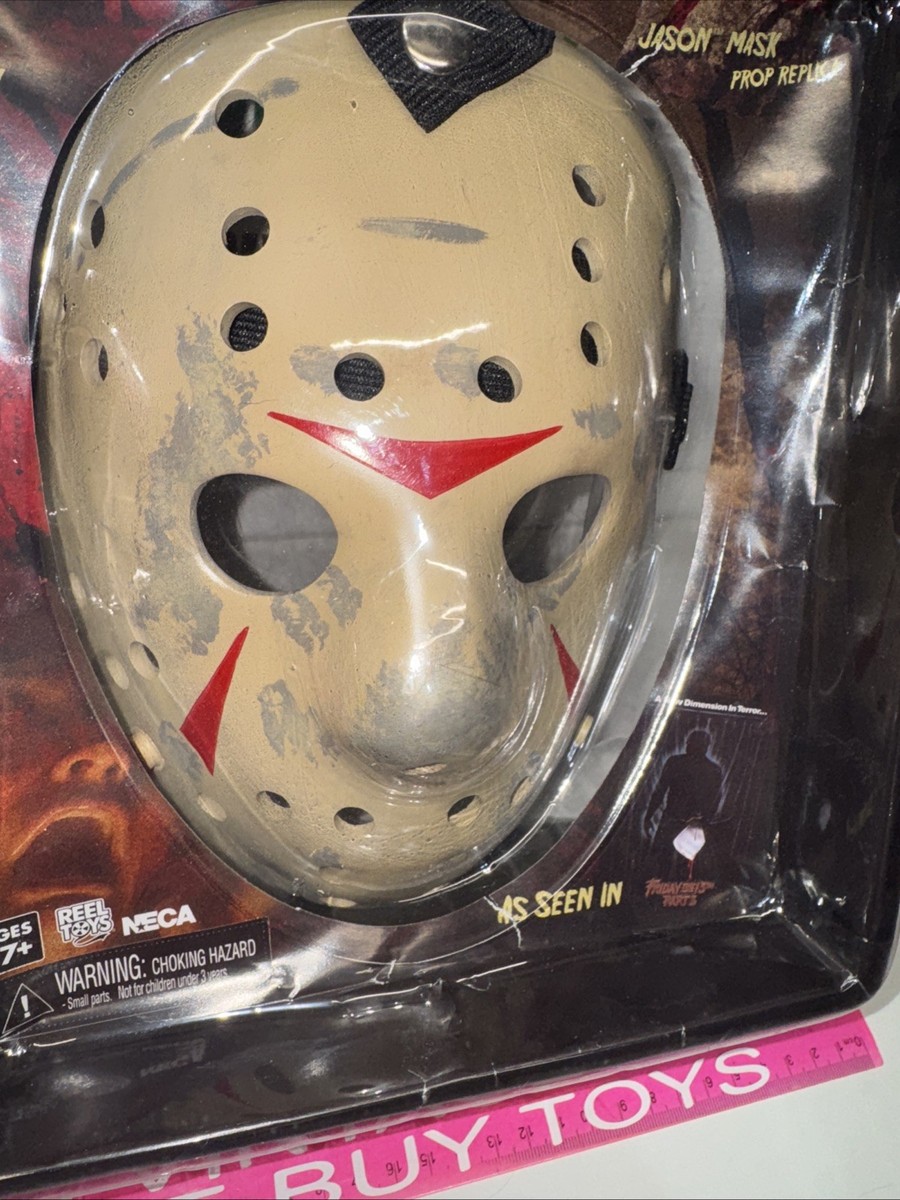 NECA Jason Mask Friday the 13th ジェイソン Friday the 13th Part 4 The Final Chapter Replica Jason Mask