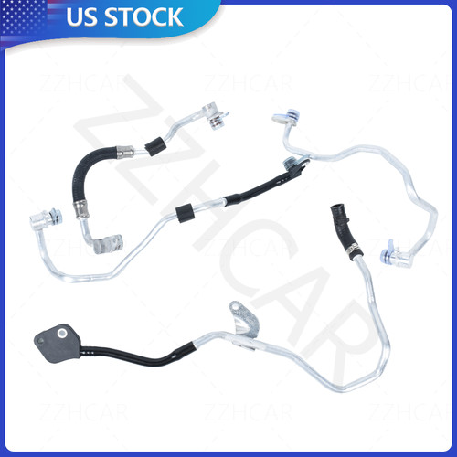 4x Turbocharger Coolant Lines For Mercedes GL450 GL550 GLS550 ML550