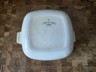 Rare CorningWare Cornflower Blue 1 3/4 Qt Square Floral Casserole Dish P-1 3/4-B — photo 2