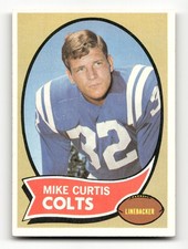 Mike Curtis 1970 Topps #201 Baltimore Colts