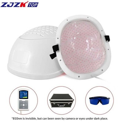 810nm NIR Brain Light Therapy Helmet Adjustable Hz for Memory Focus Wellness