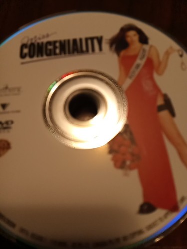 MISS CONGENIALITY WDSCRN DVD DISC ONLY USED TESTED FREESHIP NOTRACKING
