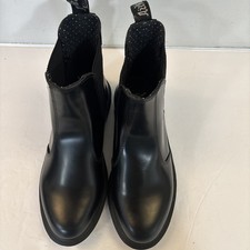 Dr. Martens Flora Black Patent Leather Chelsea Boots Women's Size 41 / 9
