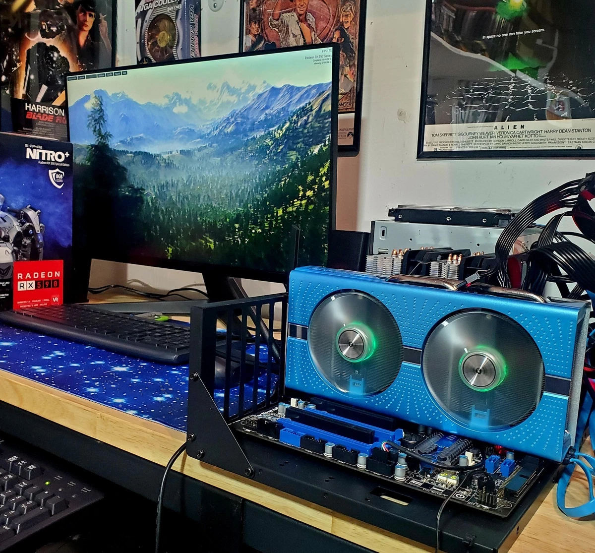 AMD Radeon RX 590 AMD 8 GB Memory Computer Graphics Cards for sale