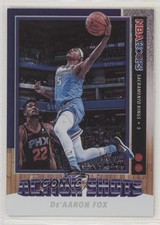 2019-20 Panini NBA Hoops Action Shots De'Aaron Fox #15 0b3