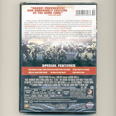 The Siege 1998 R action thriller, new DVD Denzel Washington Bruce