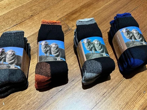 3 pair Strong & Mighty Merino Rams Durable Sock-Brand New - Picture 2 of 20