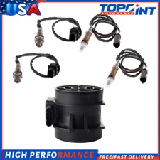 4pcs* Front&Rear Air Fuel Ratio Oxygen + MAF Sensor for 04-05 BMW 325Ci 325i