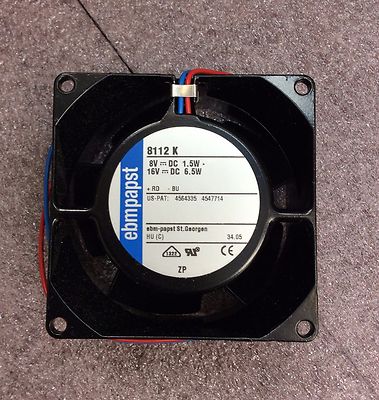 8112K EBMPAPST Fan 80x80x38