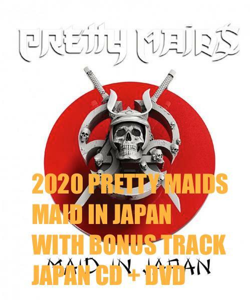 4HT 2020 PRETTY MAIDS MAID IN JAPAN WITH BONUS TRACK JAPAN CD +