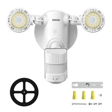 7000LM LED Security Light 54W=700W Dusk to Dawn Ourdoor Flood Light  for Garage