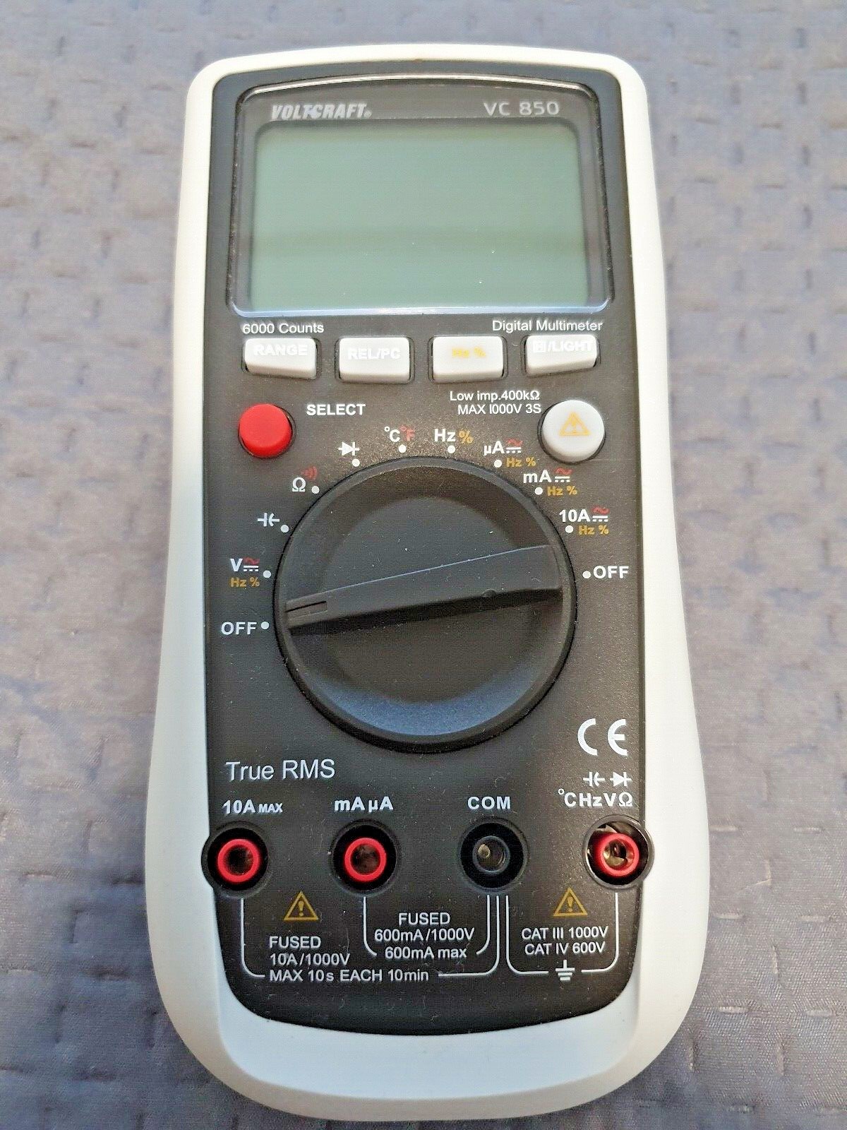 Image of Voltcraft VC850 ebay website