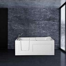 Seniorenbadewanne Firenze I 150x75cm Badewanne Sitzbadewanne und Whirlpool
