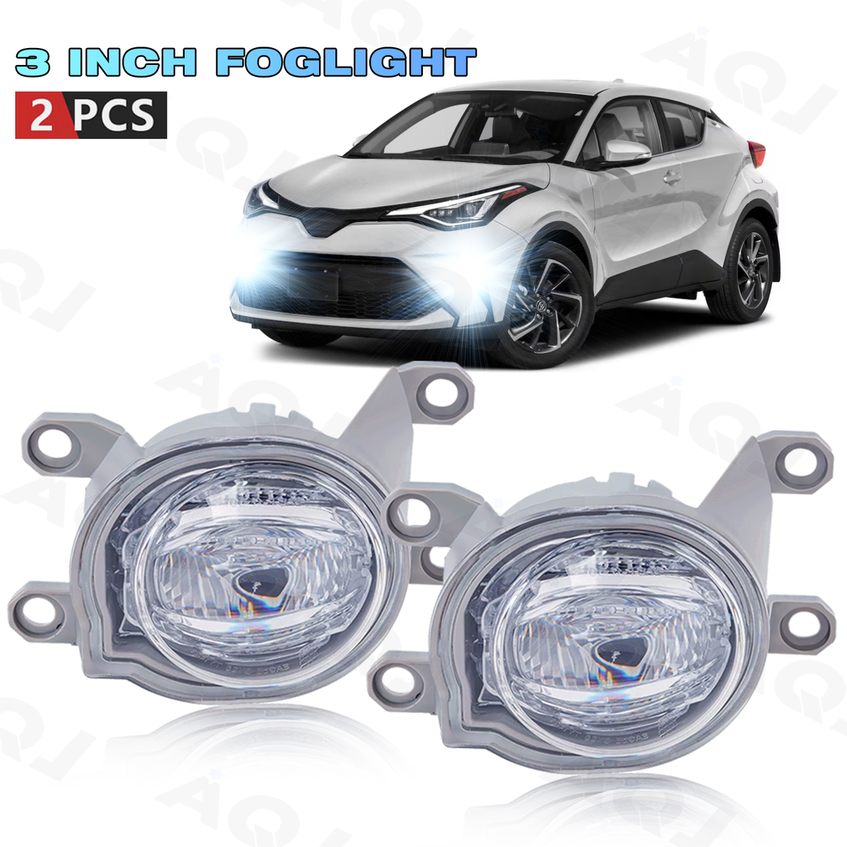 For Toyota C-HR CHR 2019 2020 2021 2022,3 inch Led Fog Light