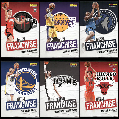 (30) 2024-25 Panini Instant NBA - THE FRANCHISE 1/234 SP - Complete Set - RC  