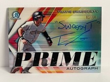 2019 Bowman Chrome Prime Signatures Auto Travis Swaggerty 02/50! Pirates