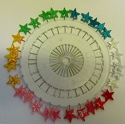 Plastic Headed Extra Long Pins Asst Colours For Dress Making Craft  Alterations | eBay