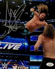  A.J. Styles Signed Autographed 8x10 Photo JSA Authenticated #5