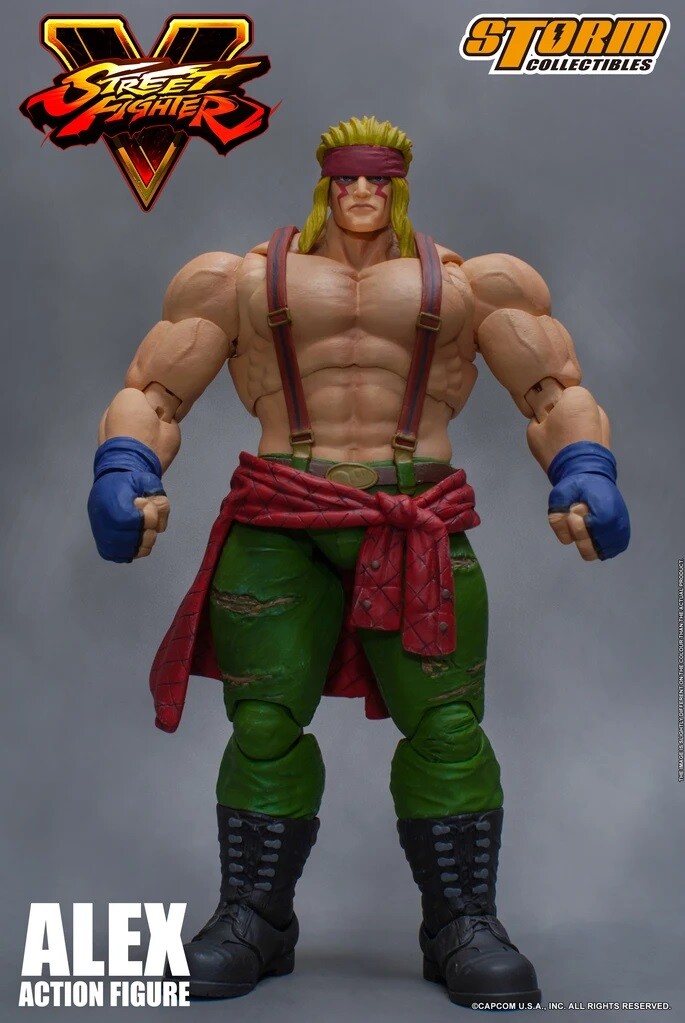 【新品】エル・デスペラード　フィギアセット　Storm Collectibles Box Defect Storm Collectibles Street Fighter V Arcade