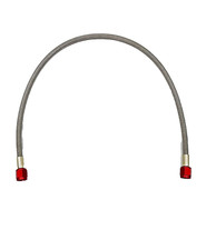 4an Nitrous Oxidefuel Line 24 Stainless Steel Braided Red Ends 4an Nitrous Oxidefuel Line 24 Stainless Steel Braided Red Ends