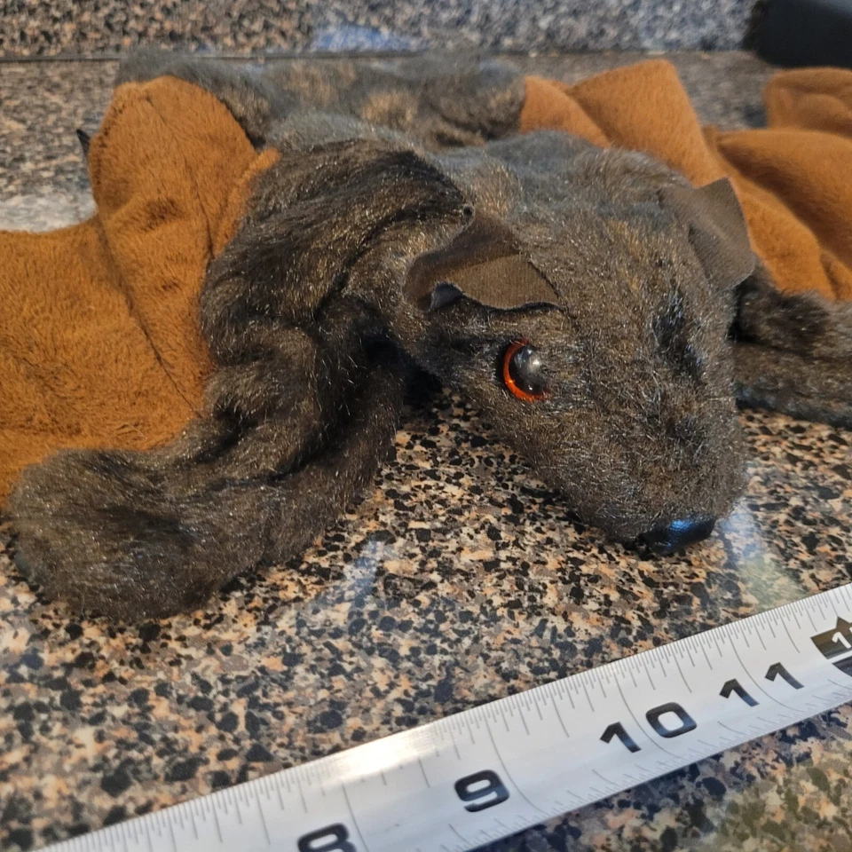 Folkmanis Brown Bat Hand Puppet Plush Brown 25" Wing Span Realistic- VGC - Image 2 of 4