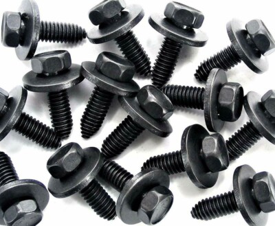 5/16'' Body Bolts 1'' Long 1/2'' Hex 7/8'' Washer (Qty-50) #1907-50BB