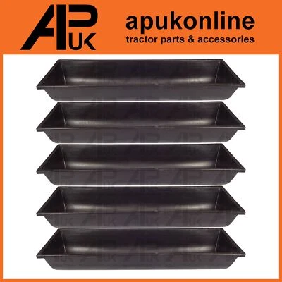 5 Animal Sheep Cattle Horse Pony Dog Pig Goat Feed Feeding Trough 1m 3ft Plastic