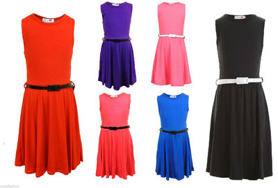 plain red skater dress ONLY mini knit skater dress in red