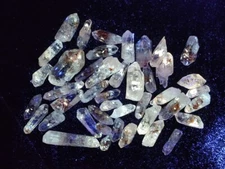Petroleum Scepter Quartz Crystals Having Good Luster& Beautiful Growth.