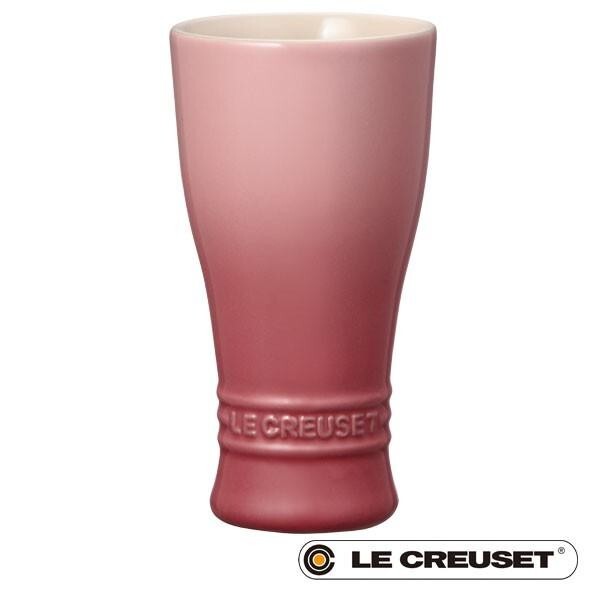 LE CREUSET タンブラー Le Creuset Beer Tumbler 250ml Rose Quartz Stoneware Japan with Box