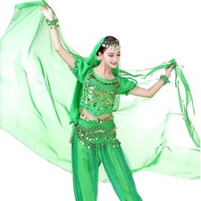 Bauchtanz Schal Chiffon Schleier Schal Festival Kleidung Tanzen Schal für Damen