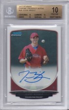 2013 BOWMAN CHROME JESSE BIDDLE ROOKIE AUTO BGS 10 / 10 PRISTINE RC  