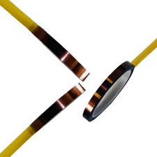 1/2", 3/8", 3/4" - 1 Mil Kapton Tape Polyimide High Temperature Sublimation Tape