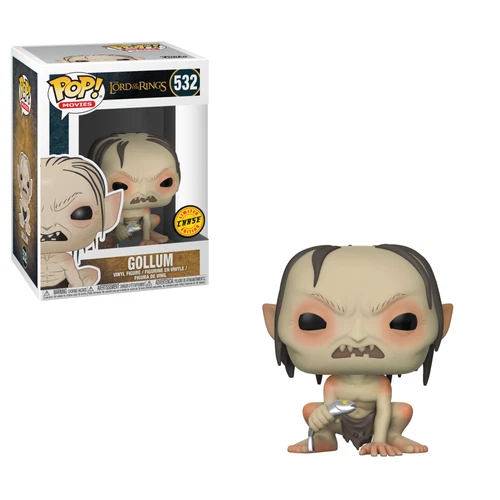 Funko Pop! Movies- The Lord of the Rings, Gollum #532 Chase