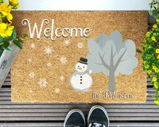 Christmas Door Mats
