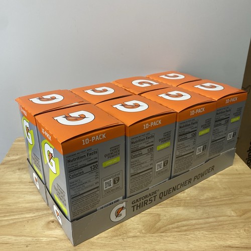 GATORADE 1.23 oz Single Packets Quick Sticks (10 servings x 8 box) 80ct CASE