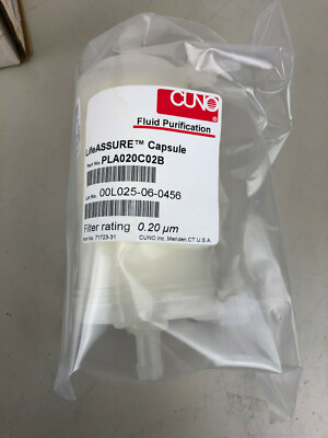 3M CUNO lifeASSURE Capsule  PLA020C02B, filter rating 0.20 um NEW