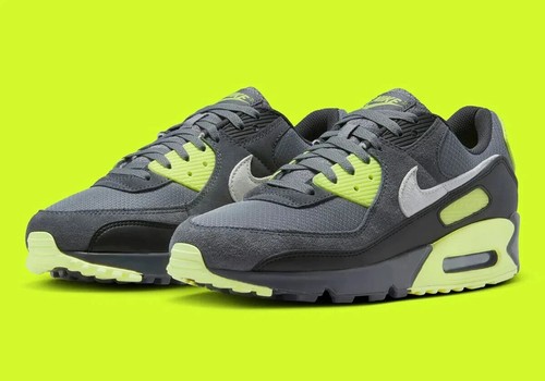 Nike Air Max 90 Smoke Grey Light Lemon Twist DM0029-012 Men's Sizes - 第 1/6 張圖片