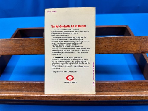 Comments on Cain- F. Tennyson Jesse, 1964, Vintage Paperback - Picture 3 of 5