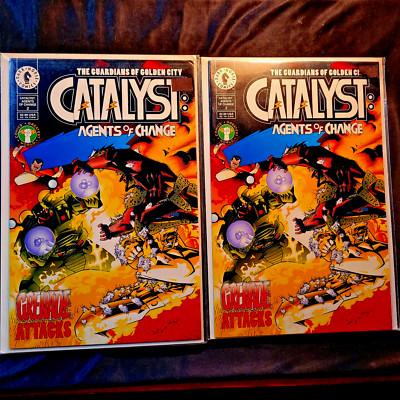 CATALYST, X 2 AGENTS OF CHANCE #2 DARK HORSE. I HAVE TONS MORE WANT THEM LISTED?