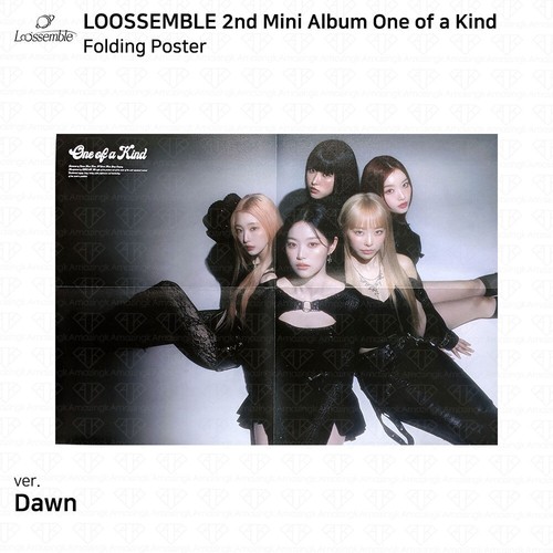 LOOSSEMBLE 2nd Mini Album One of a Kind Photocard Poster Postcard Ever Ver QR - Picture 80 of 88