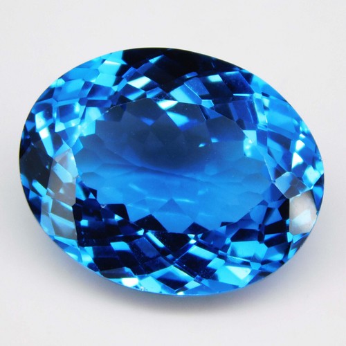 DAZZLING Natural Teal Sapphire 33.70 Ct Oval Faceted CERTIFIED Loose Gemstone